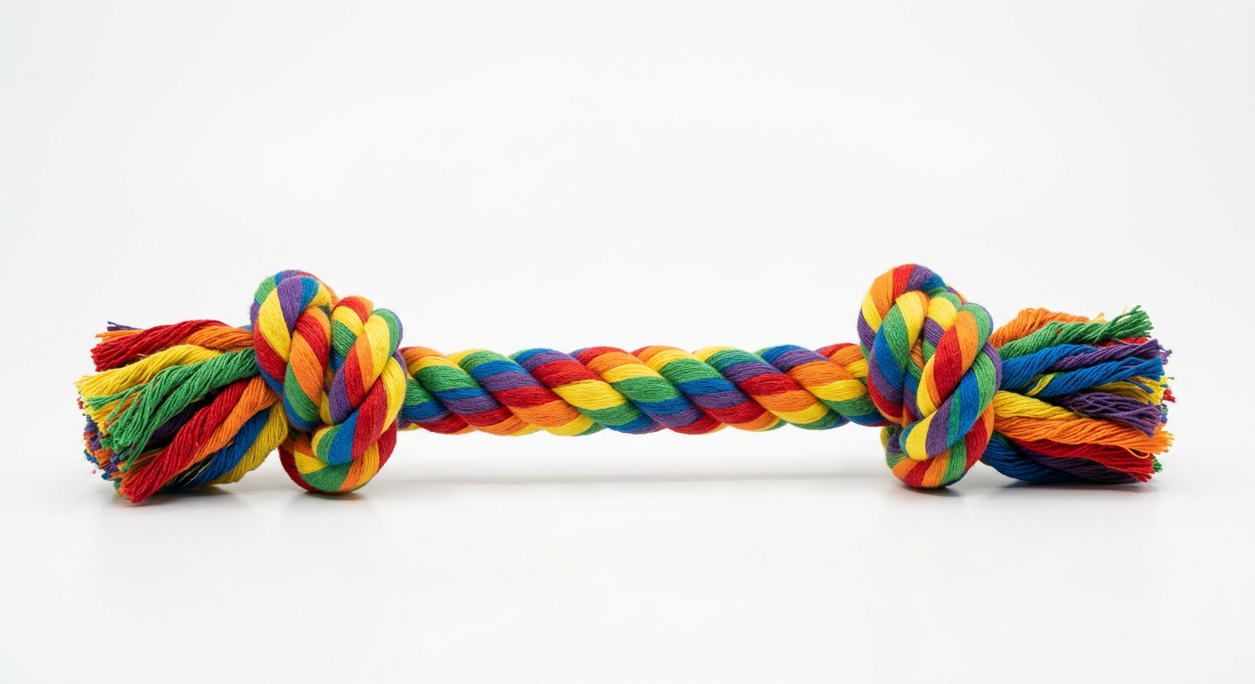 Rainbow Rope Toy
